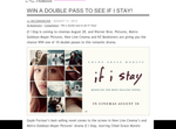 Win a double pass to see If I Stay