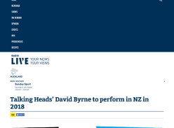 Win a double pass to Talking Heads’ David Byrne