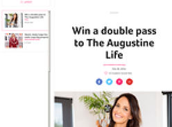 Win a double pass to The Augustine Life