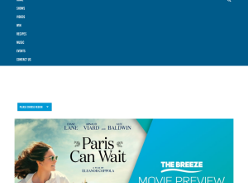 Win a double pass to The Breeze Movie Preview - Paris Can Wait