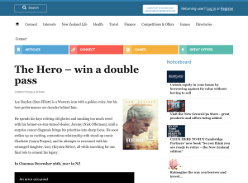 Win a double pass to The Hero