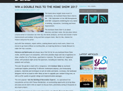 Win a double pass to The Home Show 2017