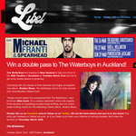 Win a double pass to The Waterboys in Auckland!
