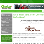 Win a double ticket to The Chocolate and Coffee Show!