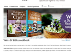 Win a Dr Libby cookbook