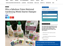 Win a fabulous Yates National Gardening Week Starter Hamper