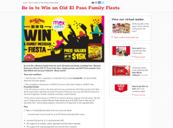 Win a Family Mexican Fiesta