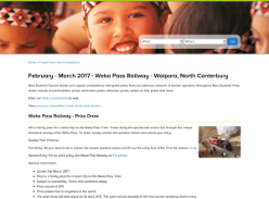 Win a family pass for a return trip on the Weka Pass Train