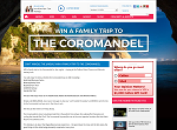 Win a family trip to the Coromandel
