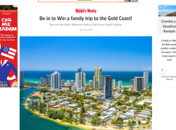 Win a family trip to the Gold Coast!