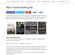 Win A footie books pack