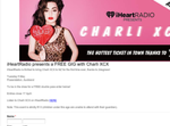 Win a Free Gig with Charlie XCX