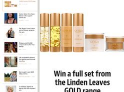 Win a full set from the Linden Leaves GOLD range