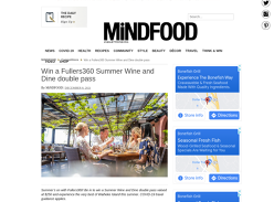 Win a Fullers360 Summer Wine and Dine Double Pass