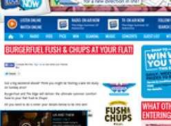 Win a Fush & Chups Meal, delivered to your flat!