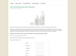 Win a Gentle Earthwise Skin Cleansers