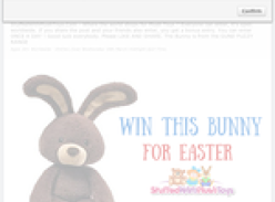 Win a Gund Fizzy Chocolate Bunny 