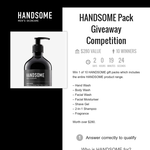 Win a Handsome Pack