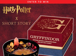 Win a Harry Potter – Gryffindor Short Story Candle