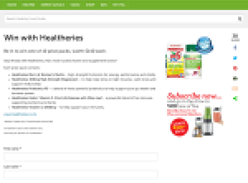 Win a Healtheries Prize Pack