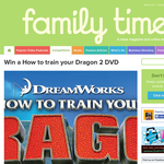 Win a How to train your Dragon 2 DVD