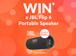 Win a JBL Flip 6 Portable Speaker