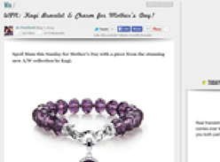 Win a Kagi Bracelet & Charm for Mother's Day