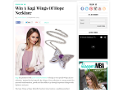 Win A Kagi Wings Of Hope Necklace