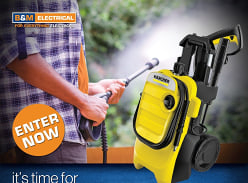 Win a Karcher K4 Compact Water Blaster