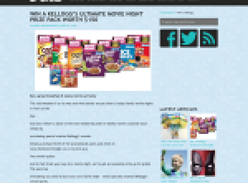 Win a Kellogg's ultimate movie night prize pack worth $150