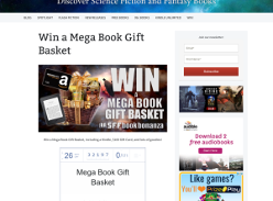 Win a Kindle Tablet, US$100 Amazon Gift Card & Gift Basket