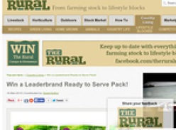 Win a Leaderbrand Ready to Serve Pack!