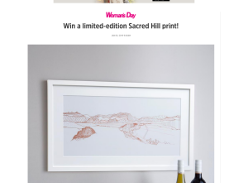 Win a limited-edition Sacred Hill print