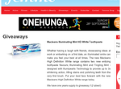 Win a Macleans Illuminating Mint HD White Toothpaste 