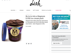 Win a Magnum Luxe Ice Cream Pack