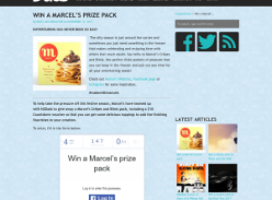 Win a Marcel’s prize pack