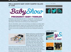 Win a massive Baby Show Hamper