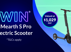 Win a Mearth S Pro Electric Scooter
