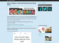 Win a Mid-Winter Mexican Prize pack