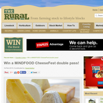 Win a Mindfood CheeseFest double pass