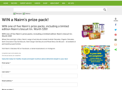 Win a Nairn's prize pack