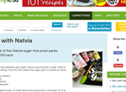 Win a Natvia sugar-free prize pack