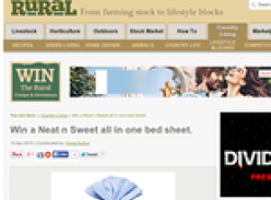 Win a Neat n Sweet all in one bed sheet