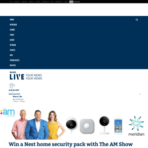 Win a Nest home security pack with The AM Show