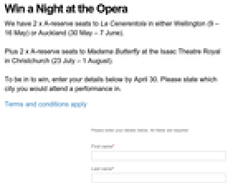 Win a Night at the Opera