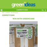 Win a pack of Greencane Toilet Paper