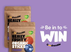 Win a pack of two Really Fruity Organic Sticks