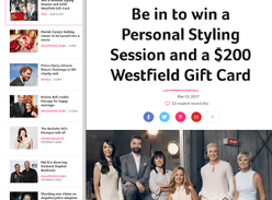 Win a Personal Styling Session and a $200 Westfield Gift Card