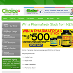 Win a Pharmafreak Stack from NZ Muscle!