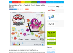 Win a Play-Doh Touch Shape to Life Studio